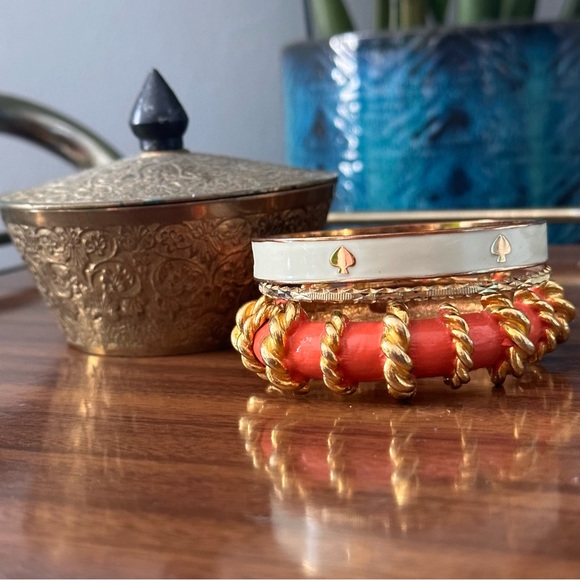 Kate Spade ♠️ & Mimi Di N bangle set - Picture 4 of 7